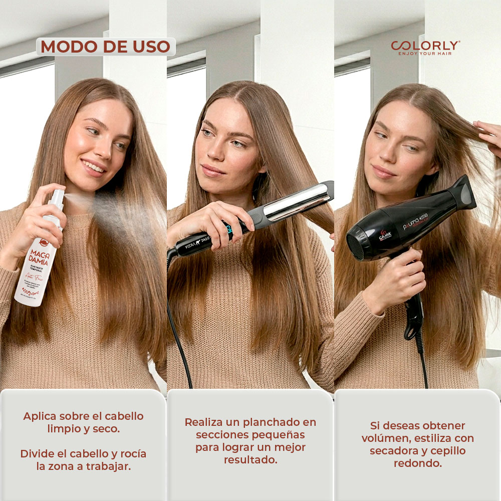 ALACIANTE TEMPORAL COLORLY CON ACEITE DE MACADAMIA