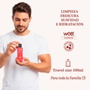 JABON LIQUIDO CORPORAL FRUTOS ROJOS WOTT 100 ML.