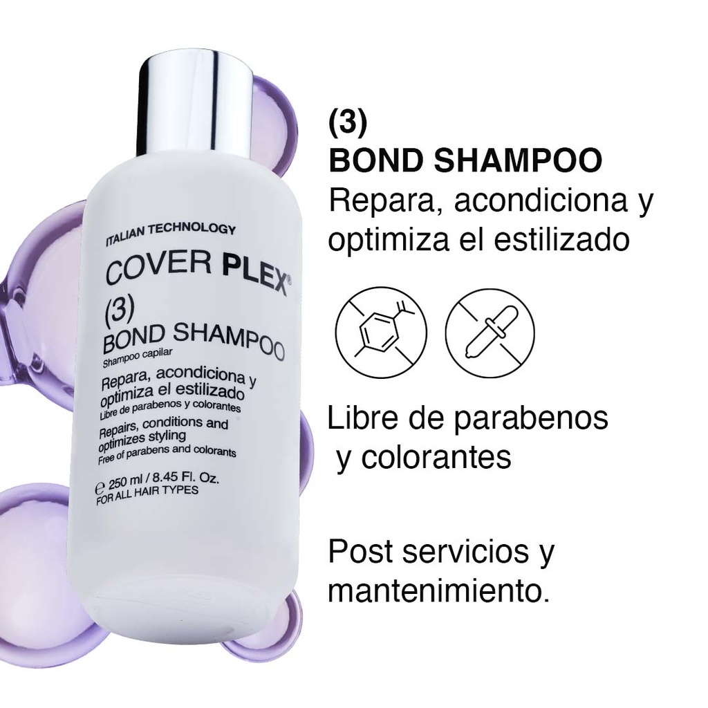 BOND SHAMPOO COVER PLEX (#3)