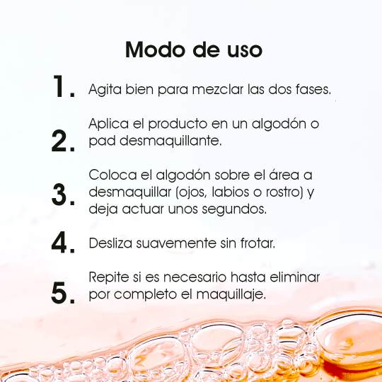 DESMAQUILLANTE DOS FASES DF LE FOOSE 140 ML