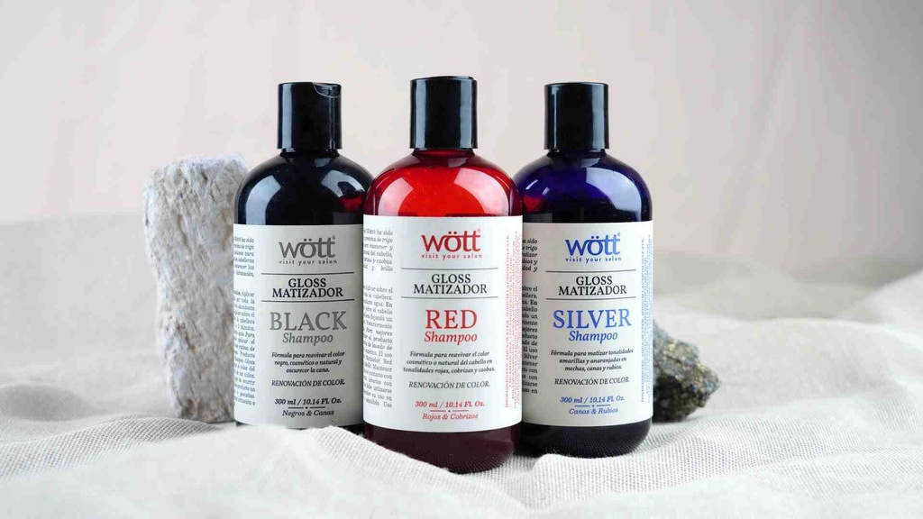 SHAMPOO WOTT MATIZADOR BLACK 300 ML