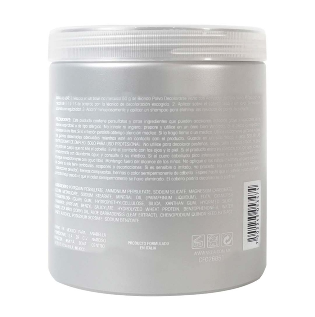 DECOLORANTE BIONDO 350 GR TARRO