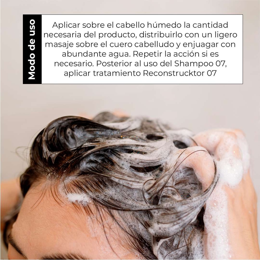 SHAMPOO RECONSTRUCKTOR 07 DE WOTT 740 ML