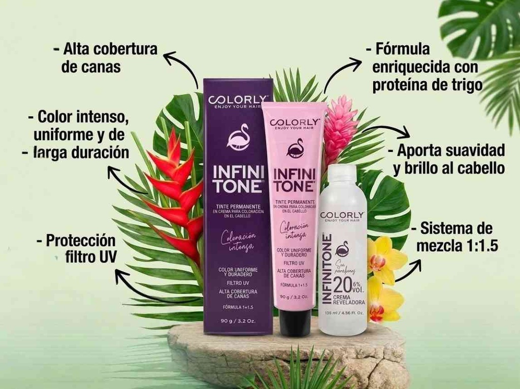 TINTE COLORLY 1.0 NEGRO PROFUNDO