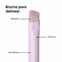 Brocha Angular para Delineado con Aplicación Precisa para Ojos y Cejas con Alto Control Le Foose