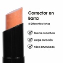Corrector Liquido Cover Me Alta Cobertura Acabado Mate y Larga Duración para Ojeras e Imperfecciones Tono Naranja Le Foose