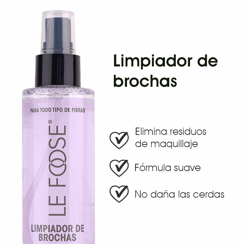 Limpiador de Brochas Profesional Desinfectante con Limpieza Profunda y Cuidado de Cerdas Le Foose