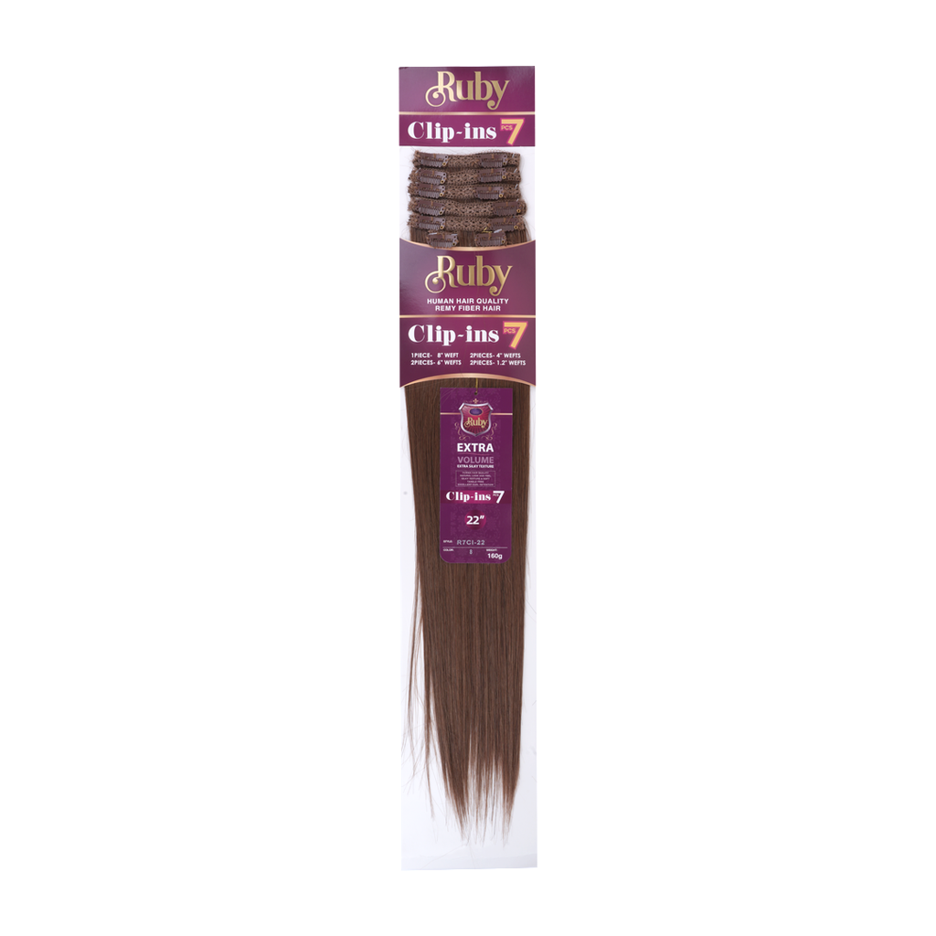 EXTENSION SINTETICA RUBY TONO 8 C/CLIP