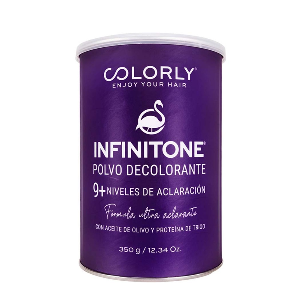 [43117] DECOLORANTE COLORLY INFINITONE 350 GR AZUL