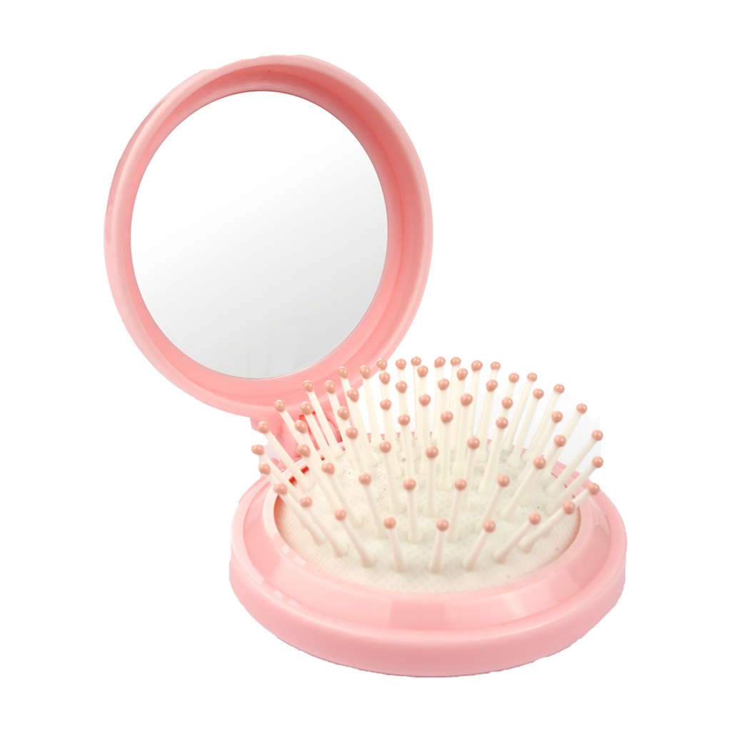 [M1798] MINI PEINE PLEGABLE CON ESPEJO