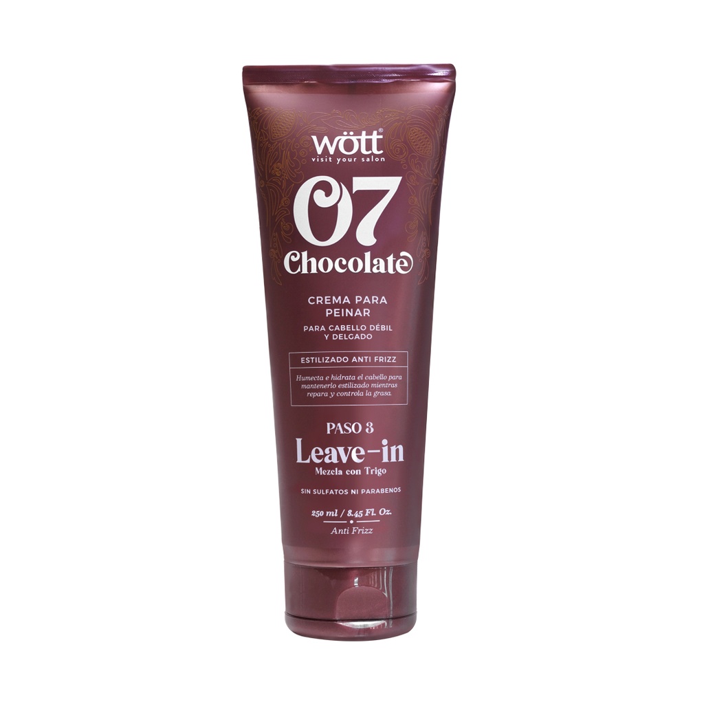 [CHOC-07-04] TRATAMIENTO LEAVE-IN CHOCOLATE DE WOTT 07