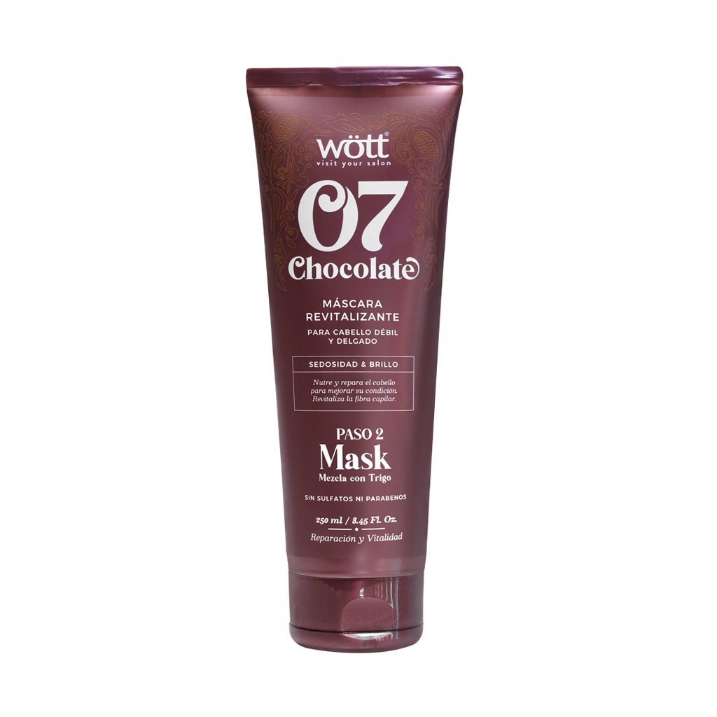 [CHOC-07-02] TRATAMIENTO EN MASCARILLA CHOCOLATE DE WOTT 07
