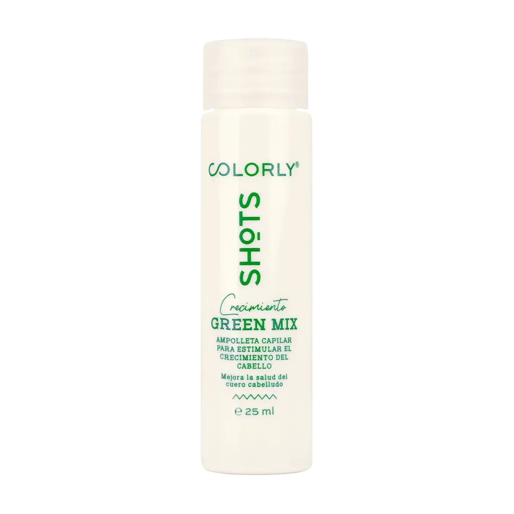 [AC-CREC] AMPOLLETA CAPILAR PARA EL CRECIMIENTO GREEN MIX SHOTS COLORLY
