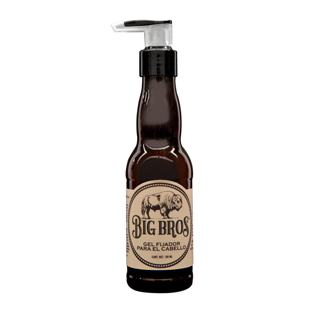 [BIG5] GEL BIG BROS FIJADOR PARA EL CABELLO 180 ML