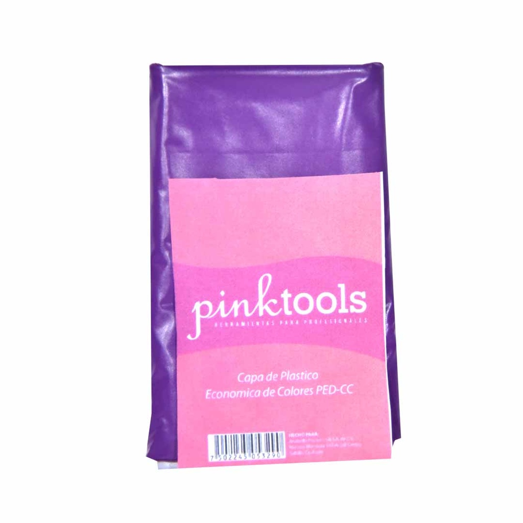 CAPA DE PLASTICO ECONOMICO COLORES PINK TOOLS