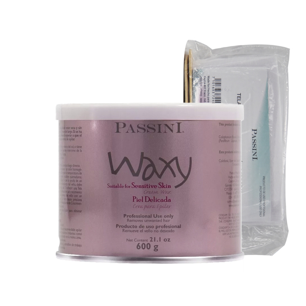 PAQUETE DE CERAMIEL WAXY 600 GR CON TELAS 1105-P