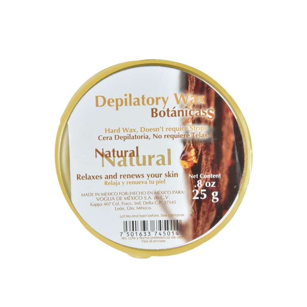 CERA NATURAL EN TABLETA 25 GR