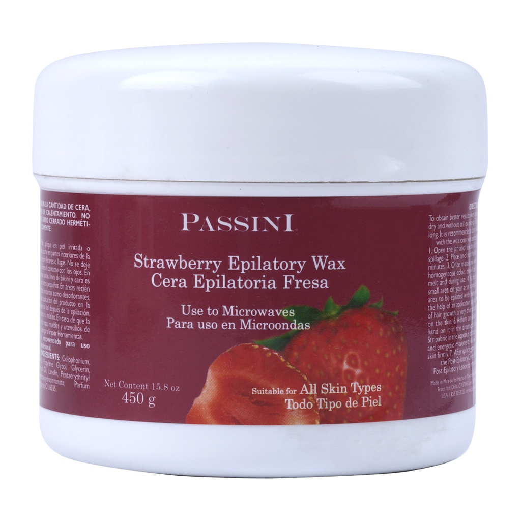 MIEL EPILATORIA MICROONDAS FRESA 450GR