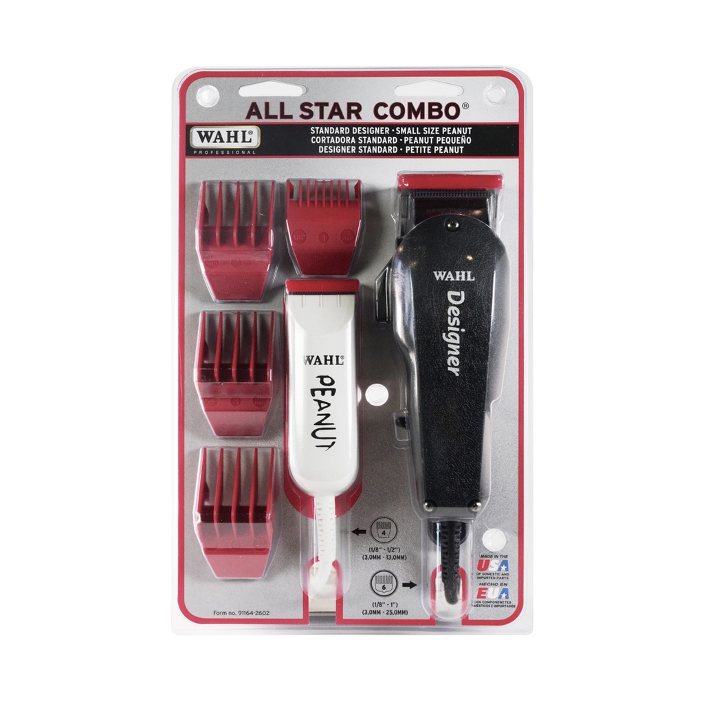 MAQUINA CORTADORA WAHL COMBO ALL STAR