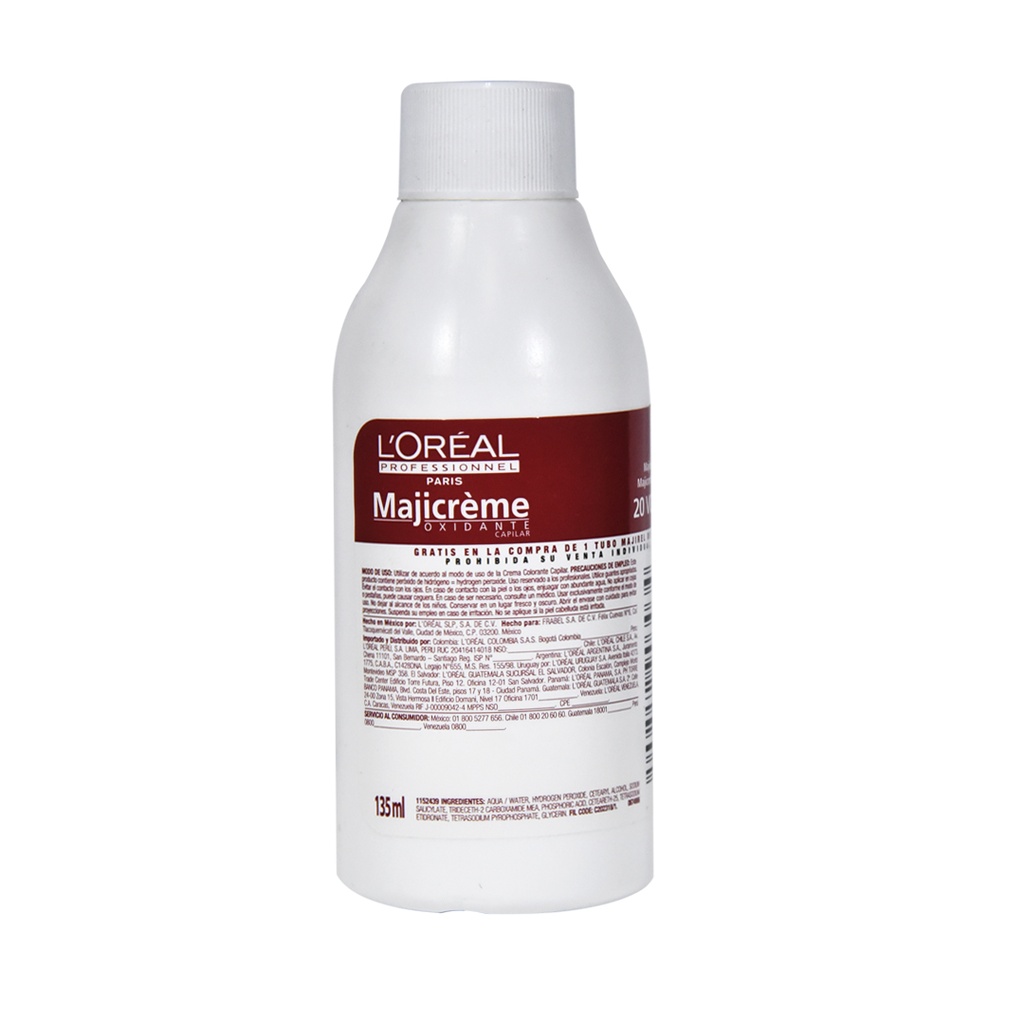 PEROXIDO LOREAL 20 VOL. CHICO OXI