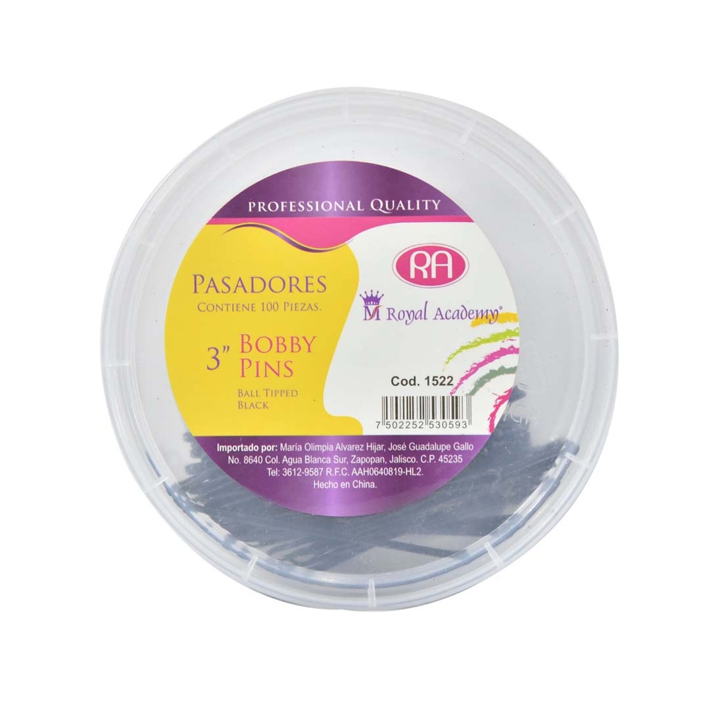 PASADOR PROF NEGRO JUMBO C/100 RA3