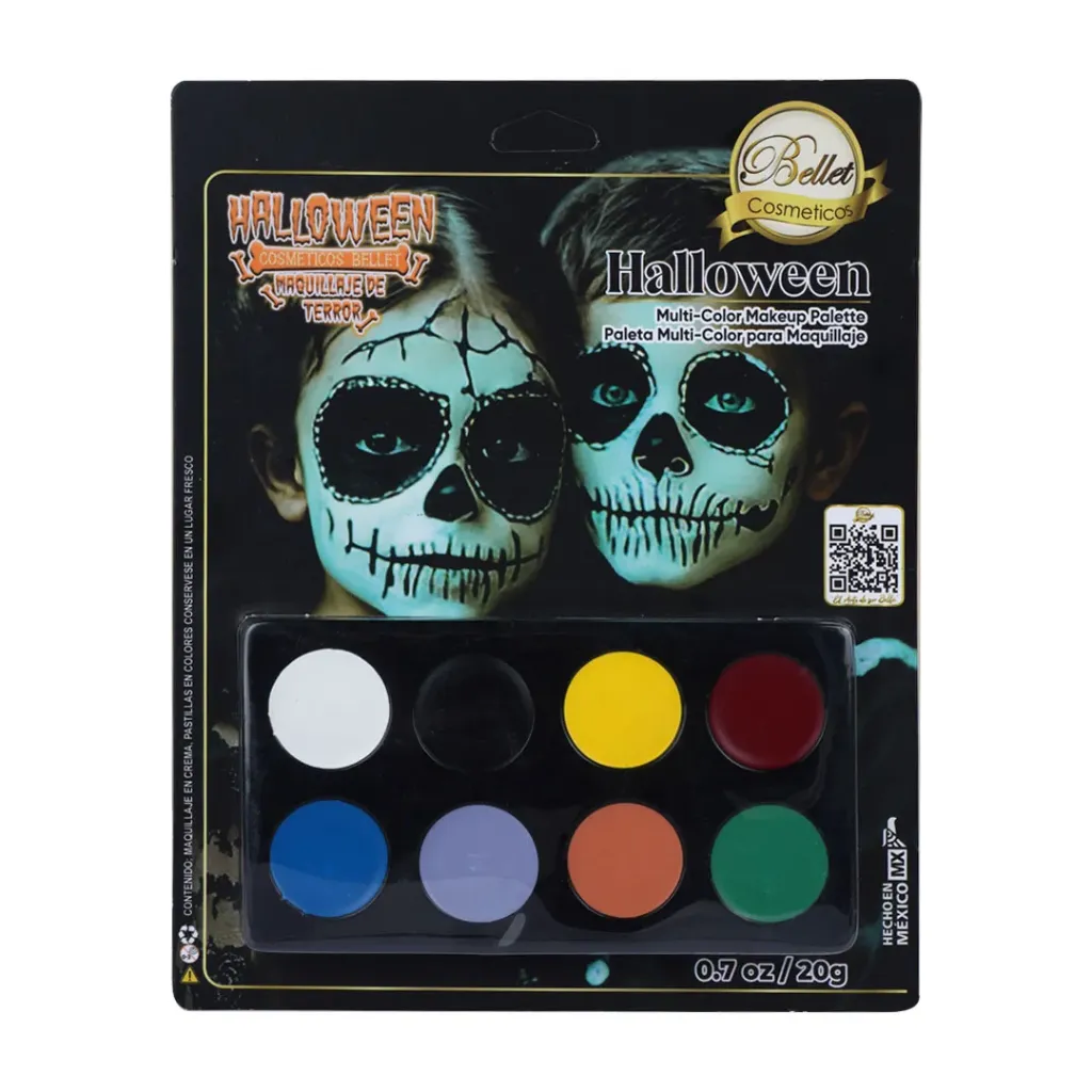 PALETA DE MAQUILLAJE HALLOWEN PT0890