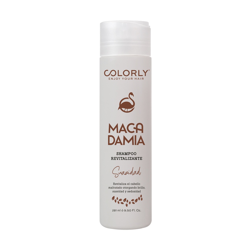 SHAMPOO REVITALIZANTE DE MACADAMIA COLORLY 280 ML