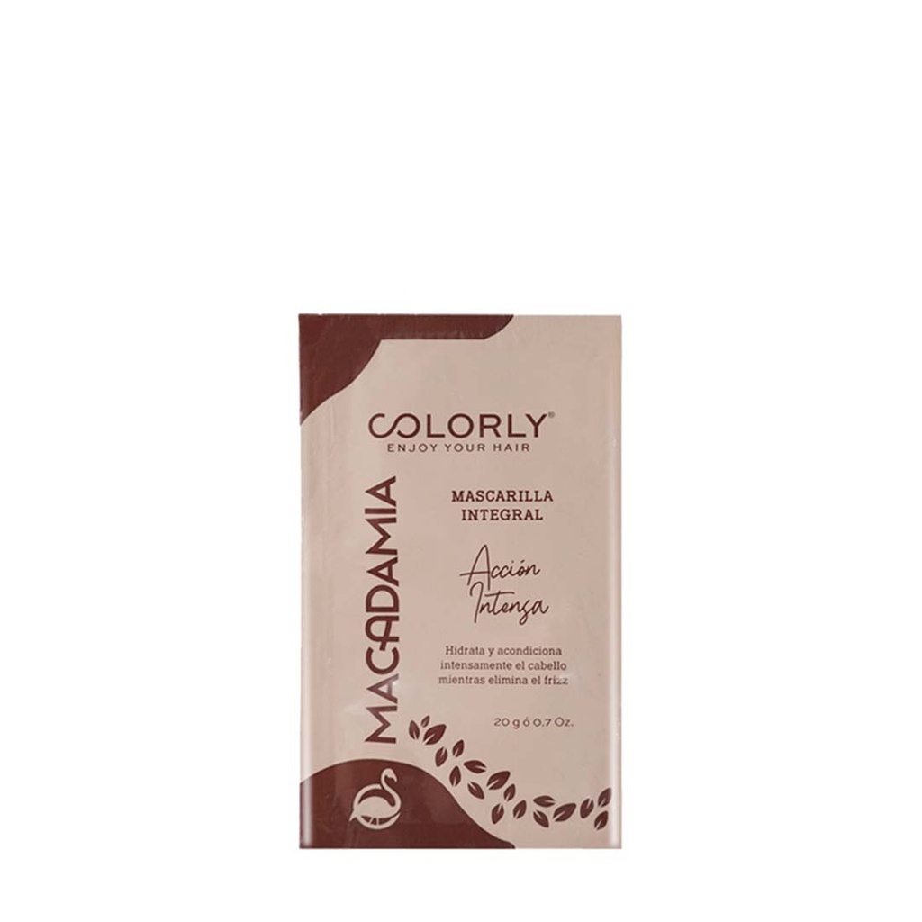 TRAT. EN SOBRE MASCARILLA INTEGRAL DE MACADAMIA