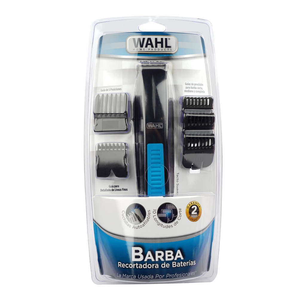 BEARD TRIMMER 8 PIECE BATTERY WAHL