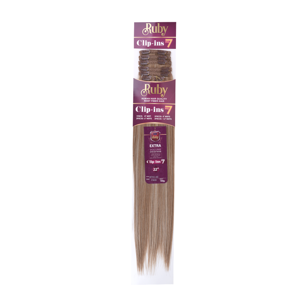 EXTENSION SINTETICA RUBY TONO F18/22 C/CLIP