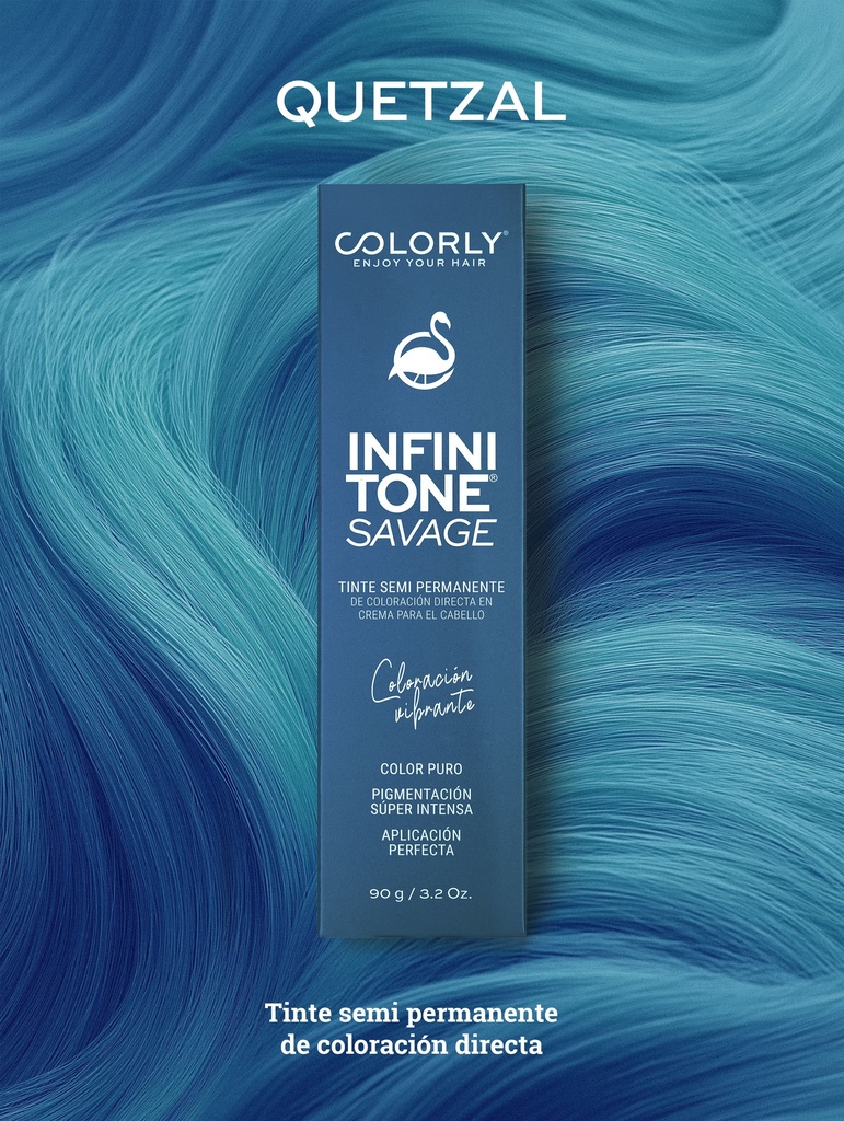 TINTE FANTASIA QUETZAL COLORLY