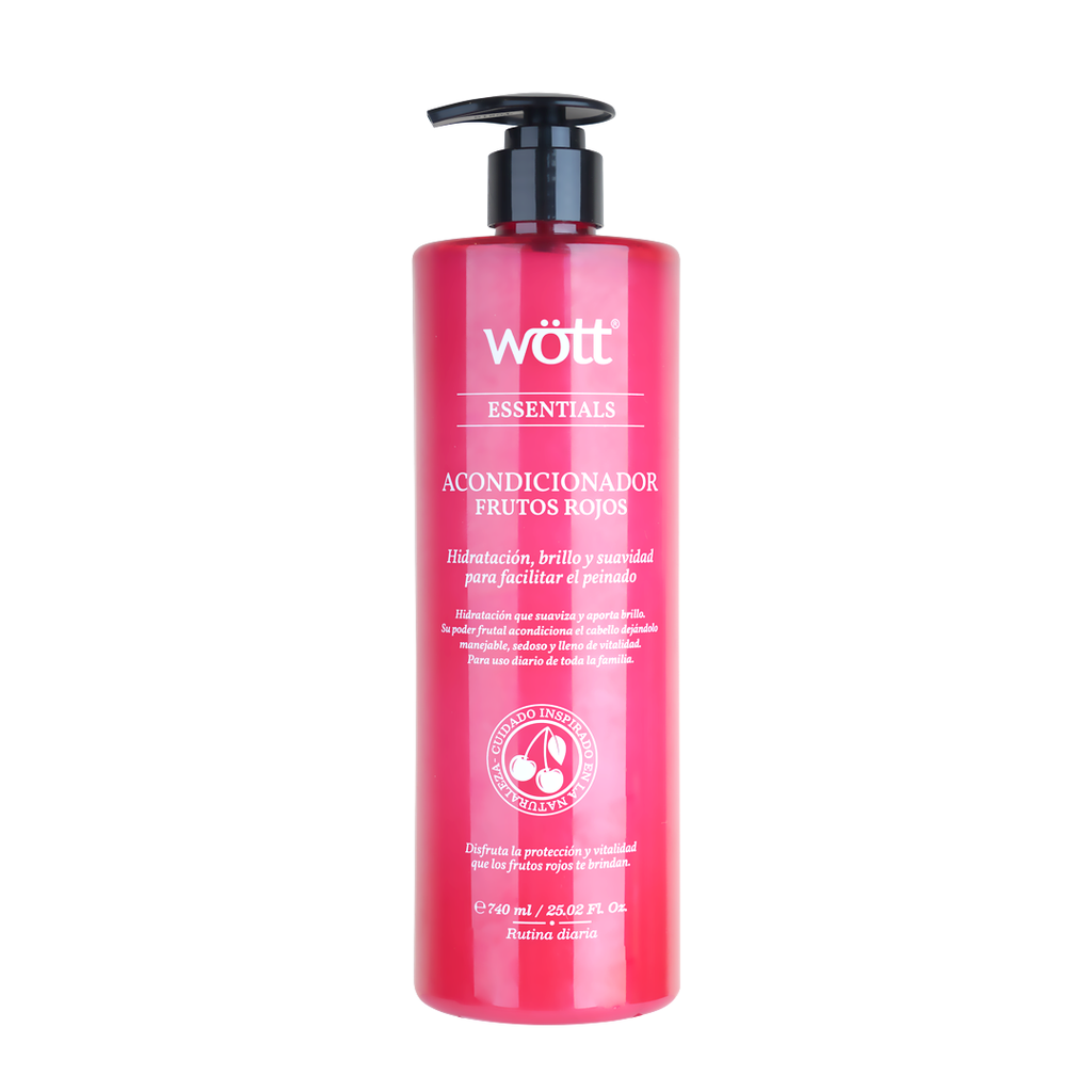 ACONDICIONADOR FRUTOS ROJOS WOTT 740 ML