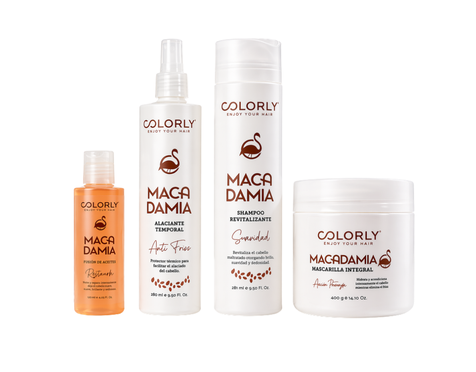 Kit Macadamia Colorly – Hidratación, Suavidad y Brillo