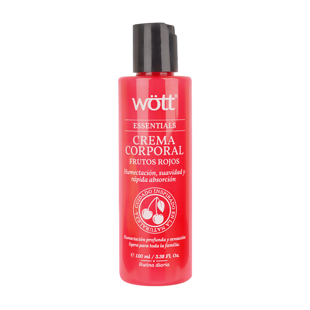 CREMA CORPORAL FRUTOS ROJOS WOTT 100 ML