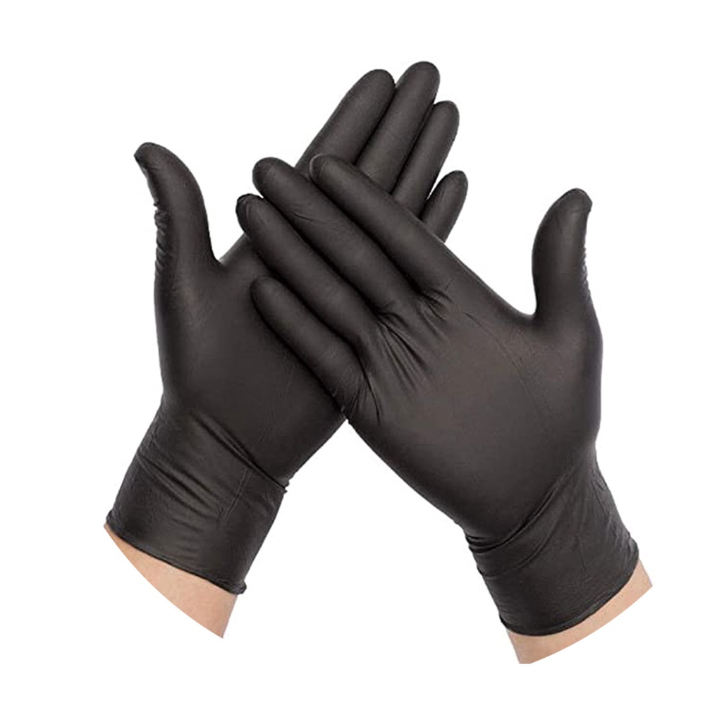 [GN] PAR DE GUANTES DESECHABLE NEGRO