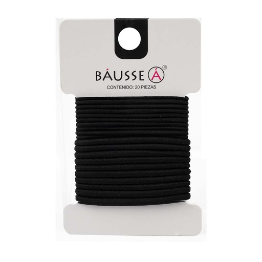 [M1371] LIGAS NEGRAS PAQ. C/20 BAUSSE