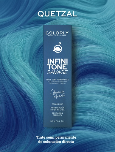 [CFQUETZAL] TINTE FANTASIA QUETZAL COLORLY