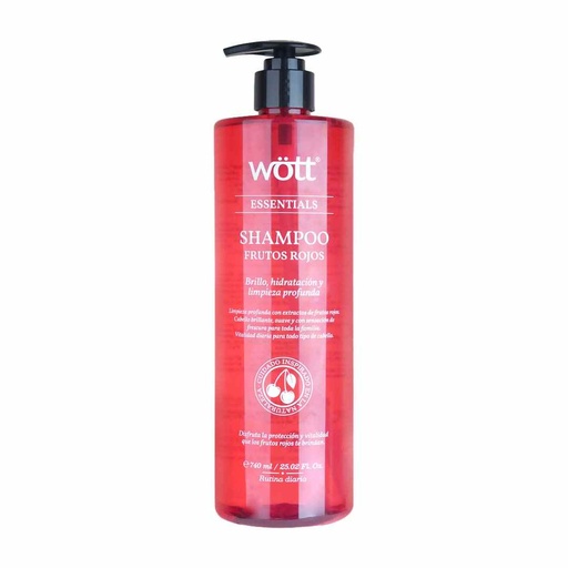 [WFR-SHAMP] SHAMPOO FRUTOS ROJOS WOTT 740 ML.