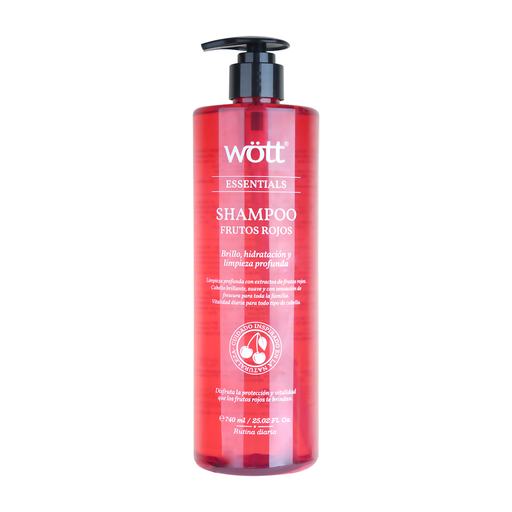 [WFR-SHAMP] SHAMPOO FRUTOS ROJOS WOTT 740 ML.