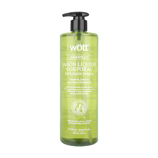[WH-JAB] JABON CORPORAL HERBAL WOTT 740 ML