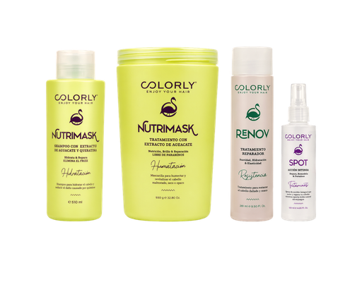[PAQ.NUTRI] Kit Nutrimask Colorly – Nutrición e Hidratación Intensiva