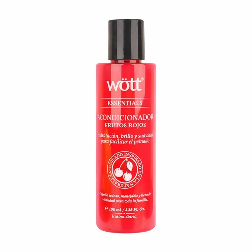[MIN-ACOND] ACONDICIONADOR FRUTOS ROJOS WOTT 100 ML