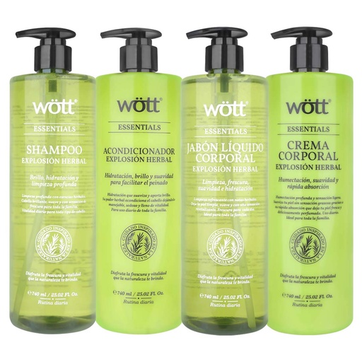 [KIT-HERBAL] KIT FAMILIAR-HERBAL 740 ML