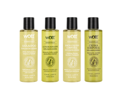 [KIT MINI HERBAL] Kit Familiar Herbal 100 ml – Rutina Completa Travel Size