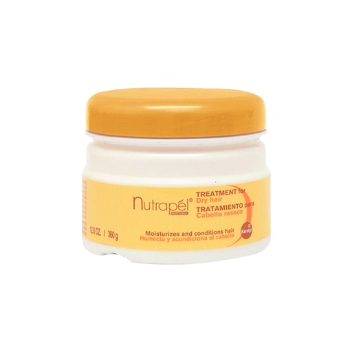 [NU-14] TRATAMIENTO PARA CABELLO RESECO NUTRAPEL TARRO 360 GR