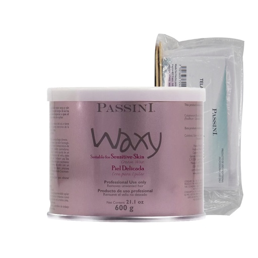 [1105] PAQUETE DE CERAMIEL WAXY 600 GR CON TELAS 1105-P