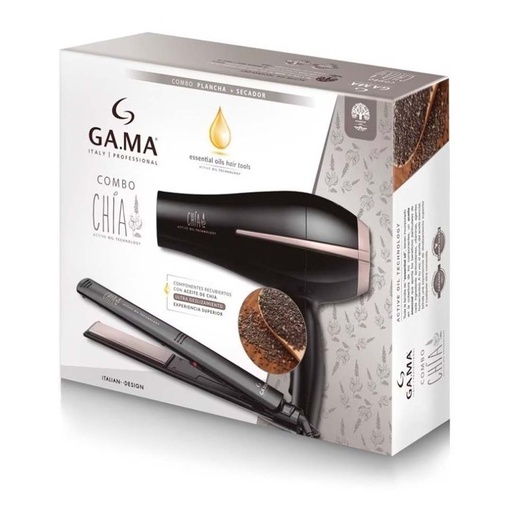 [ELEG-CHIA] COMBO SECADORA-PLANCHA ELEGANCE CHIA
