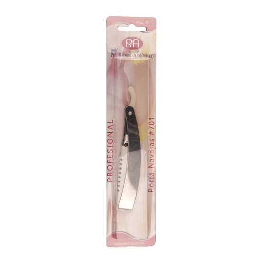 [N-701] PORTA NAVAJAS METALICO DE UN FILO 701