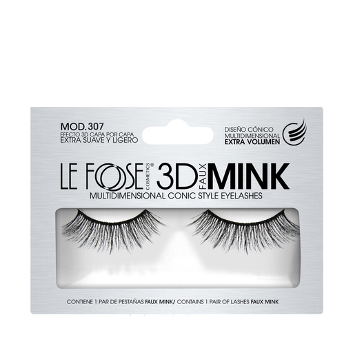 [LF307] PESTAÑA LE FOOSE 3D MOD.307