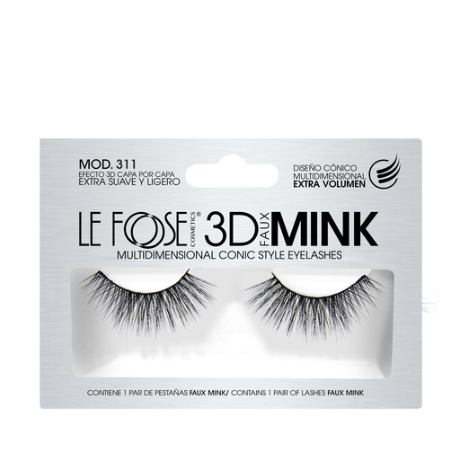 [LF311] PESTAÑA LE FOOSE 3D MOD.311